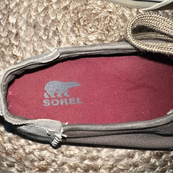 Sorel Sentry Dune Canvas Sneakers - Picture 6 of 9